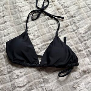 Black Triangle Bikini Top